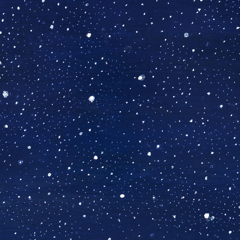 Donna tra le stelle nello spazio
